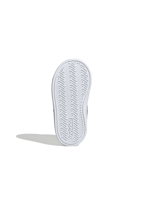 Adidas Grand Court 3.0 Shoes White Black Girls Infant ADIDAS CORE | Sneakers | KH9781-